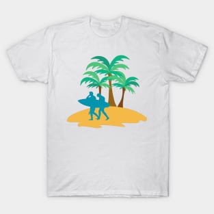 Surfers on d way T-Shirt